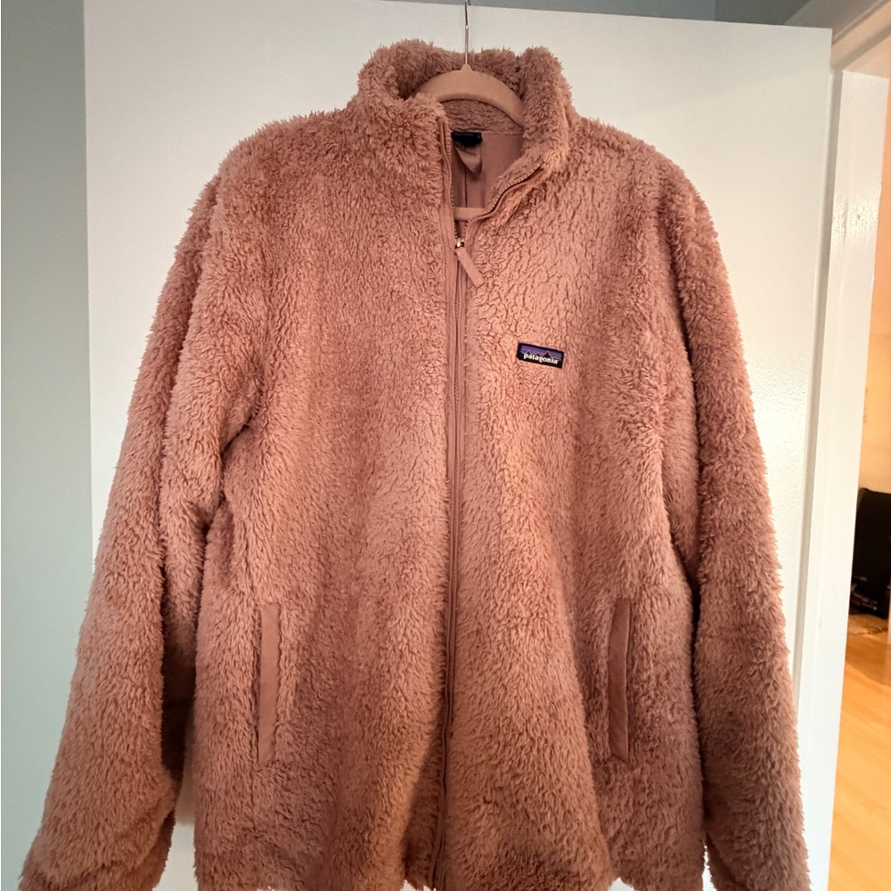 Patagonia Sherpa Fleece in Warm Pink